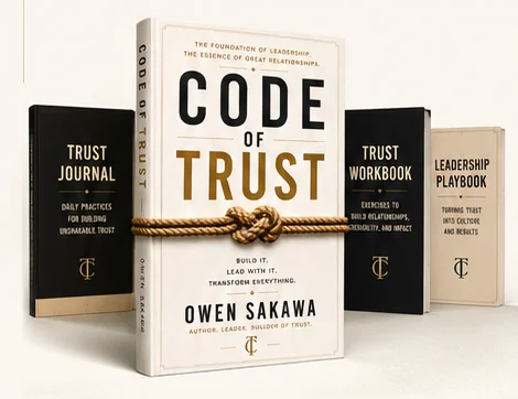 Code of Trust book stack